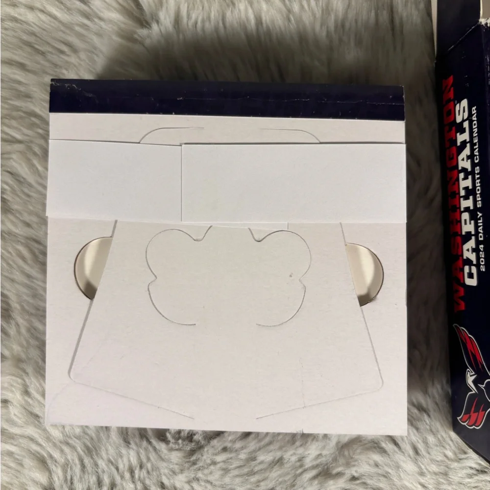 NIB NHL Hockey Washington DC Capitals 2024 Daily Sports Calendar Stand